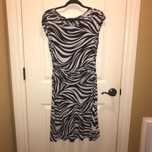 Zebra Print Dress